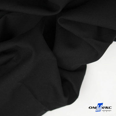 Ткань костюмная "Матте" 80% P, 16% R, 4% S, 170 г/м2, шир.150 см, цв-черный #1 - купить в Твери. Цена 372.90 руб.