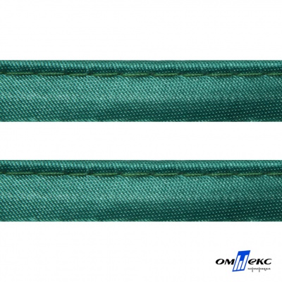 Кант атласный 140, шир. 12 мм (в упак. 65,8 м), цвет т.зелёный - купить в Твери. Цена: 237.16 руб.