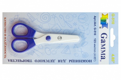 Ножницы G-510 детские 123 мм - купить в Твери. Цена: 137.45 руб.