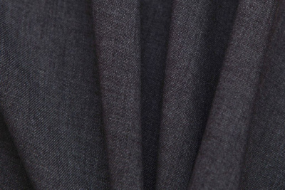 Костюмная ткань с вискозой "Верона", 155 гр/м2, шир.150см, цвет т.серый - купить в Твери. Цена 522.72 руб.