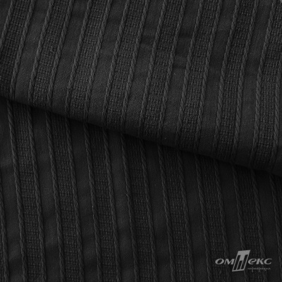 Ткань плательная 100%хлопок, 115 г/м2, ш.140 +/-5 см #103, цв.(17)-чёрный - купить в Твери. Цена 548.89 руб.
