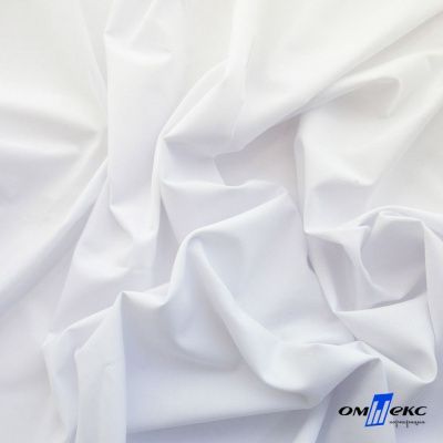 Ткань сорочечная Илер 100%полиэстр, 120 г/м2 ш.150 см, цв.белый - купить в Твери. Цена 290.24 руб.