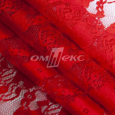 Кружевное полотно стрейч 15A61/RED, 100 гр/м2, шир.150см - купить в Твери. Цена 1 580.95 руб.