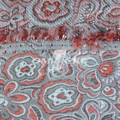 Ткань костюмная жаккард, 135 гр/м2, шир.150см, цвет красный№12 - купить в Твери. Цена 441.92 руб.