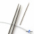 Спицы для вязания металлические d-2.5 мм круговые на тросике 53 см - купить в Твери. Цена: 53.90 руб.