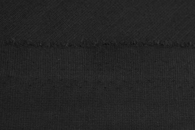 Трикотаж "Grange" BLACK 1# (2,38м/кг), 280 гр/м2, шир.150 см, цвет чёрно-серый - купить в Твери. Цена 861.22 руб.