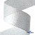 Лента металлизированная "ОмТекс", 50 мм/уп.22,8+/-0,5м, цв.- серебро - купить в Твери. Цена: 149.71 руб.