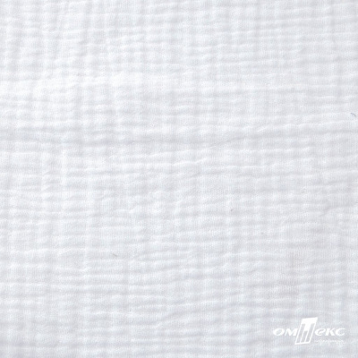 Ткань Муслин, 100% хлопок, 125 гр/м2, шир. 140 см #201 цв.(2)-белый - купить в Твери. Цена 464.97 руб.