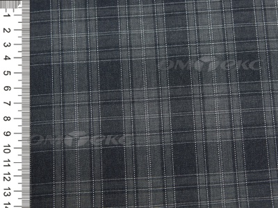 Ткань костюмная клетка 25235 2003, 185 гр/м2, шир.150см, цвет серый/сер - купить в Твери. Цена 
