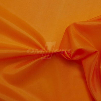 Ткань  подкладочная, Таффета 170Т цвет оранжевый 021С, шир. 150 см - купить в Твери. Цена 43.06 руб.