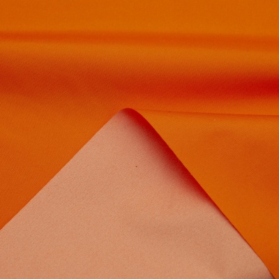 Курточная ткань Дюэл (дюспо) 16-1359, PU/WR/Milky, 80 гр/м2, шир.150см, цвет оранжевый - купить в Твери. Цена 141.80 руб.
