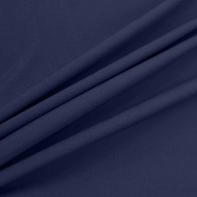 Костюмная ткань с вискозой "Салерно", 210 гр/м2, шир.150см, цвет т.синий/Navy - купить в Твери. Цена 446.37 руб.