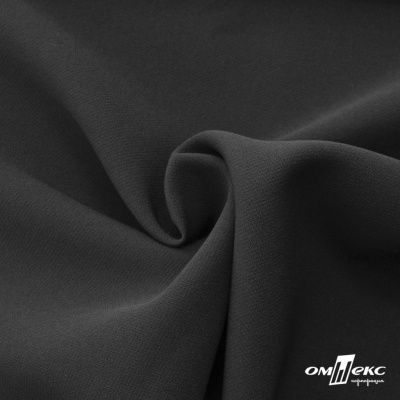 Ткань костюмная "Элис", 92%P 8%S, 200 (+/-10) г/м2 ш.150 см, цв-черный  - купить в Твери. Цена 300.20 руб.