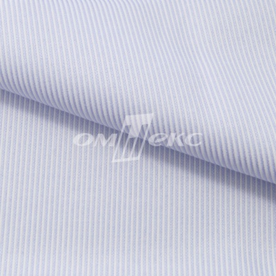 Ткань сорочечная Пула, 115 г/м2, 58% пэ,42% хл, шир.150 см, цв.1-голубой, (арт.107) - купить в Твери. Цена 306.69 руб.