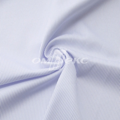 Ткань сорочечная Пула, 115 г/м2, 58% пэ,42% хл, шир.150 см, цв.1-голубой, (арт.107) - купить в Твери. Цена 306.69 руб.