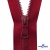 Пластиковая молния тип 5 неразъемная, "Premium", автомат, 20 см, цв.519 - красный - купить в Твери. Цена: 19.60 руб.