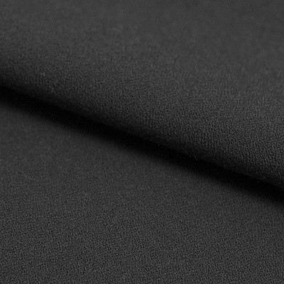 Костюмная ткань с вискозой "Бриджит", 210 гр/м2, шир.150см, цвет чёрный - купить в Твери. Цена 564.96 руб.