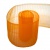 Лента капроновая "Гофре", шир. 110 мм/уп. 50 м, цвет оранжевый - купить в Твери. Цена: 26.93 руб.