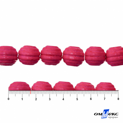 0309-Бусины деревянные "ОмТекс", 16 мм, упак.50+/-3шт, цв.023-розовый - купить в Твери. Цена: 62.22 руб.