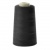 Нитки швейные 100% полиэстер 40/2, (3200 ярд), первый сорт, черные - купить в Твери. Цена: 86.79 руб.