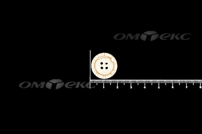 Пуговица деревянная круглая №33 (18мм) - купить в Твери. Цена: 2.55 руб.