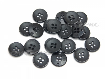 51960/23 мм (4 пр) черные пуговицы - купить в Твери. Цена: 1.43 руб.
