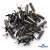 06032-Наконечник для шнура металл, отв. 4 мм, цв. тём.никель - купить в Твери. Цена: 9.60 руб.