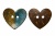 Деревянные украшения для рукоделия пуговицы "Кокос" #1 - купить в Твери. Цена: 55.18 руб.