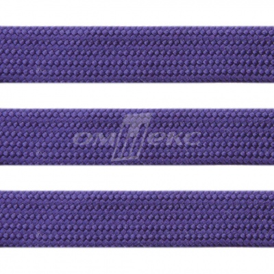 Шнур 15мм плоский (100+/-1м) №10 фиолетовый - купить в Твери. Цена: 10.21 руб.