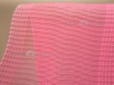 Лента капроновая "Гофре", шир. 110 мм/уп. 50 м, цвет розовый - купить в Твери. Цена: 35.60 руб.