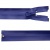 Молния водонепроницаемая PVC Т-7, 60 см, разъемная, цвет (220) василек - купить в Твери. Цена: 49.39 руб.