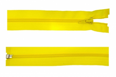 Спиральная молния Т5 131, 40 см, автомат, цвет жёлтый - купить в Твери. Цена: 13.03 руб.