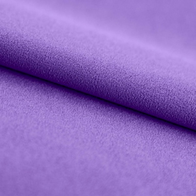 Креп стрейч Амузен 17-3323, 85 гр/м2, шир.150см, цвет фиолетовый - купить в Твери. Цена 196.05 руб.