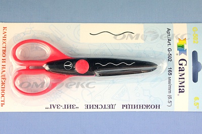 Ножницы G-502 детские 165 мм - купить в Твери. Цена: 292.21 руб.