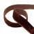 Лента бархатная нейлон, шир.12 мм, (упак. 45,7м), цв.120-шоколад - купить в Твери. Цена: 392 руб.