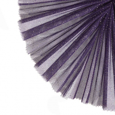 Сетка Глиттер, 24 г/м2, шир.145 см., пурпурный - купить в Твери. Цена 117.24 руб.
