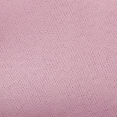 Фатин матовый 16-12, 12 гр/м2, шир.300см, цвет нежно-розовый - купить в Твери. Цена 96.31 руб.