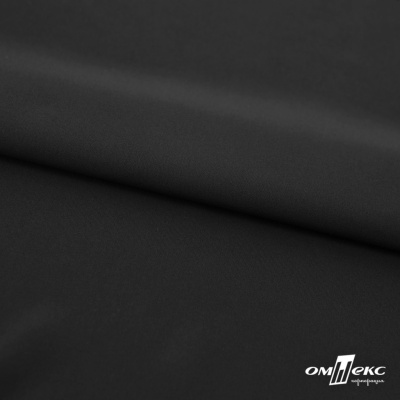 Плательная ткань "Невада", 120 гр/м2, шир.150 см, цвет чёрный - купить в Твери. Цена 254.22 руб.