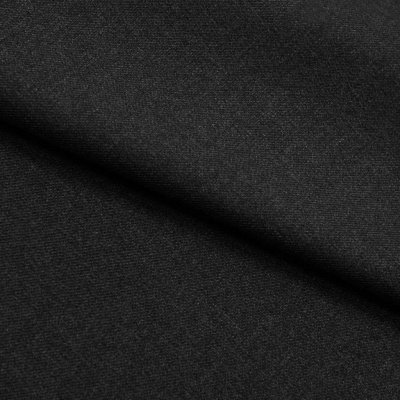 Ткань костюмная 22476 2002, 181 гр/м2, шир.150см, цвет чёрный - купить в Твери. Цена 350.98 руб.