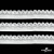 Резинка бельевая ажурная #123-11, шир.11 мм, цв.белый - купить в Твери. Цена: 7.23 руб.