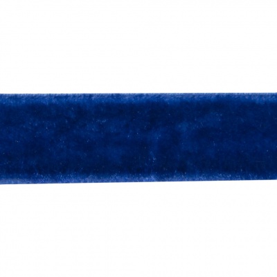Лента бархатная нейлон, шир.12 мм, (упак. 45,7м), цв.74-василек - купить в Твери. Цена: 392 руб.