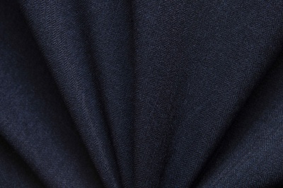 Ткань костюмная 25388 2009, 207 гр/м2, шир.150см, цвет т.синий - купить в Твери. Цена 356.68 руб.