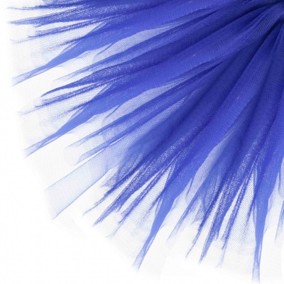 Фатин матовый 16-101, 12 гр/м2, шир.300см, цвет т.синий - купить в Твери. Цена 101.95 руб.