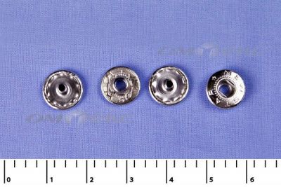 Кнопки металл Ф-12,5 (1440 +/-20 шт) "альфа" никель с рисунком - купить в Твери. Цена: 2 853.69 руб.
