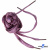 Шнурки #107-01, плоские 130 см, цв.розовый металлик - купить в Твери. Цена: 35.45 руб.