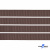 Репсовая лента 005, шир. 6 мм/уп. 50+/-1 м, цвет коричневый - купить в Твери. Цена: 88.45 руб.
