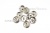 Кнопки пришивные 30 мм никель - купить в Твери. Цена: 18.68 руб.