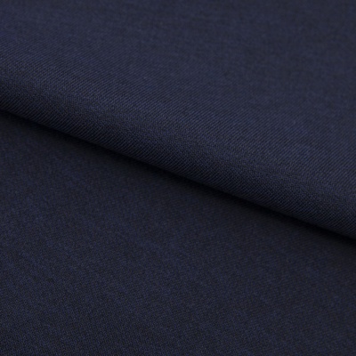 Ткань костюмная 26150 2009, 214 гр/м2, шир.150см, цвет т.синий - купить в Твери. Цена 362.24 руб.