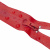 Молния водонепроницаемая PVC Т-7, 60 см, разъемная, цвет (820) красный - купить в Твери. Цена: 49.39 руб.