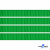 Репсовая лента 019, шир. 6 мм/уп. 50+/-1 м, цвет зелёный - купить в Твери. Цена: 87.54 руб.